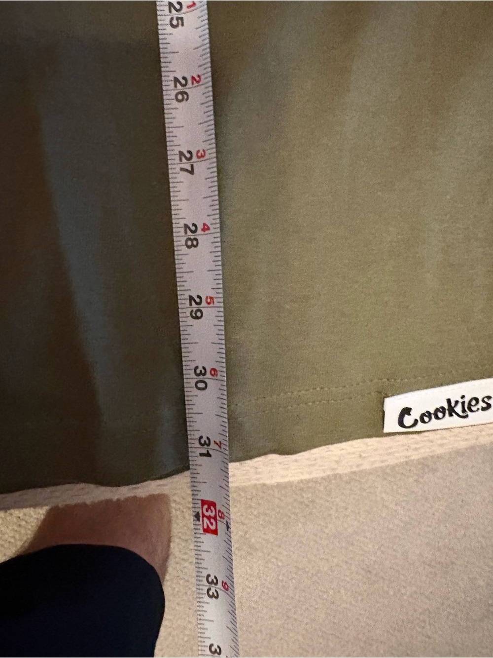 Cookies Olive Green Graphic Tee with Multicolor Logo 2xl new - Picture 4 of 7